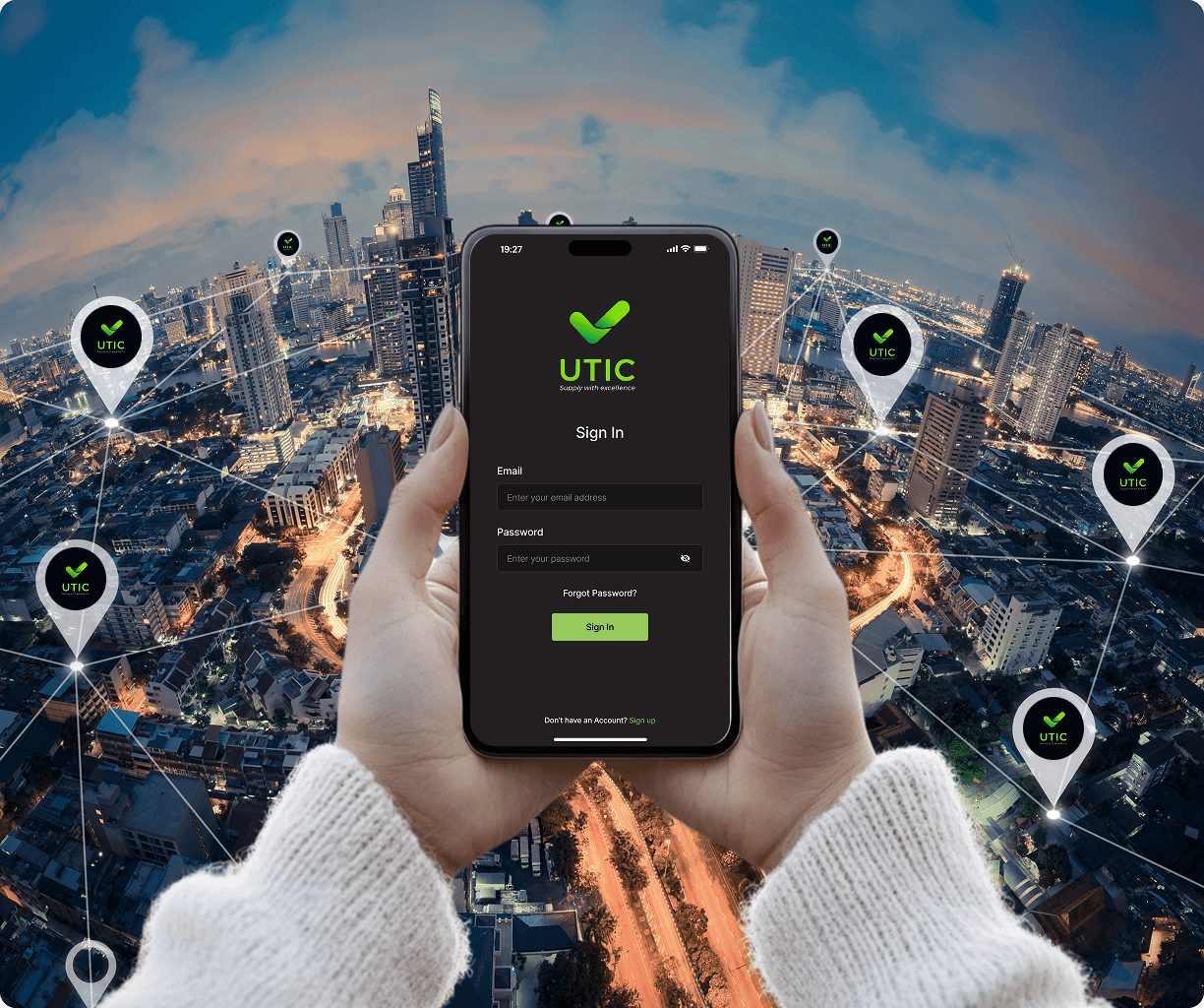 UTIC Map Location
