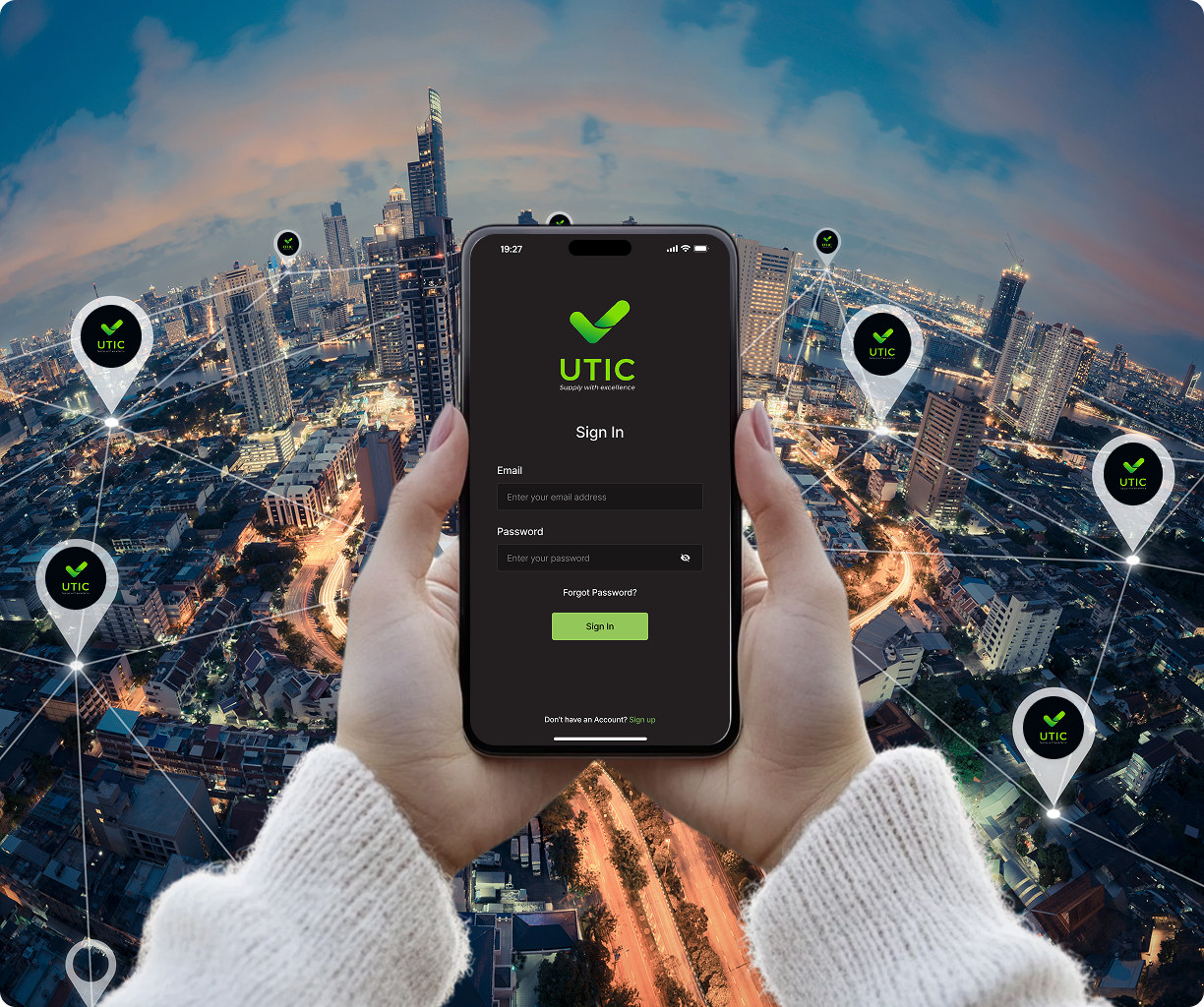 UTIC Map Location